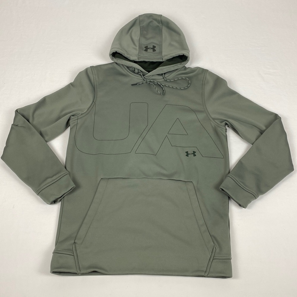 Under Armour UA Women’s Cold Gear Hoodie Size SM/P Light Green